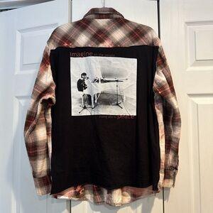 Plaid Graphic Men’s Shirt